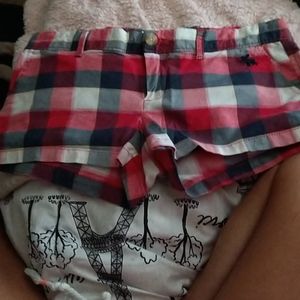 Plaid shorts